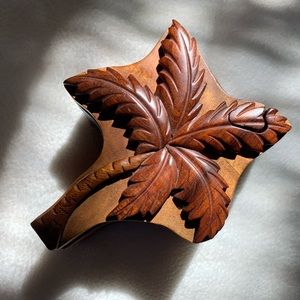 Palm Tree Jewelry Box